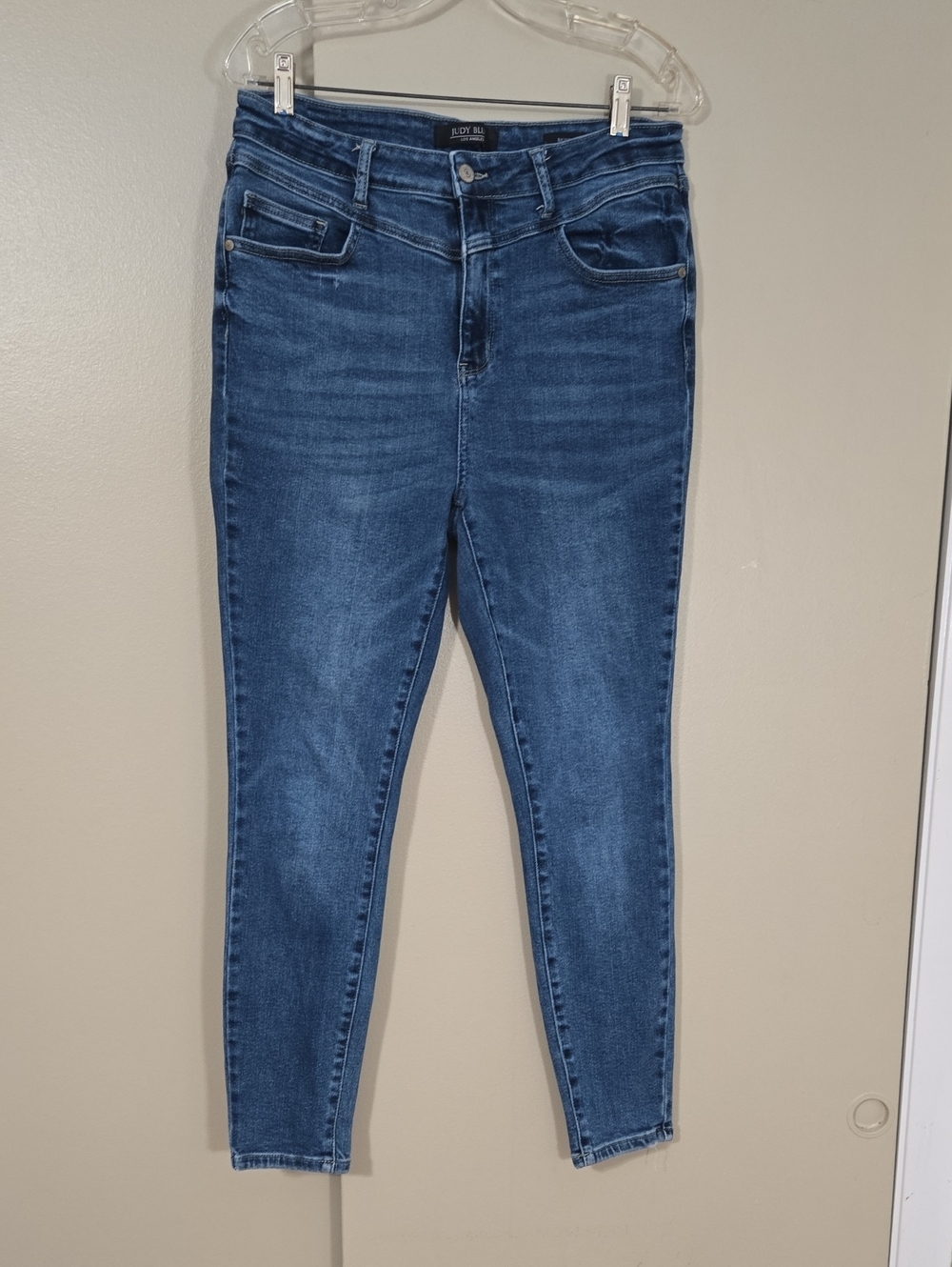 Judy Blue High-Rise Dark Blue Skinny Jeans Size 15/32